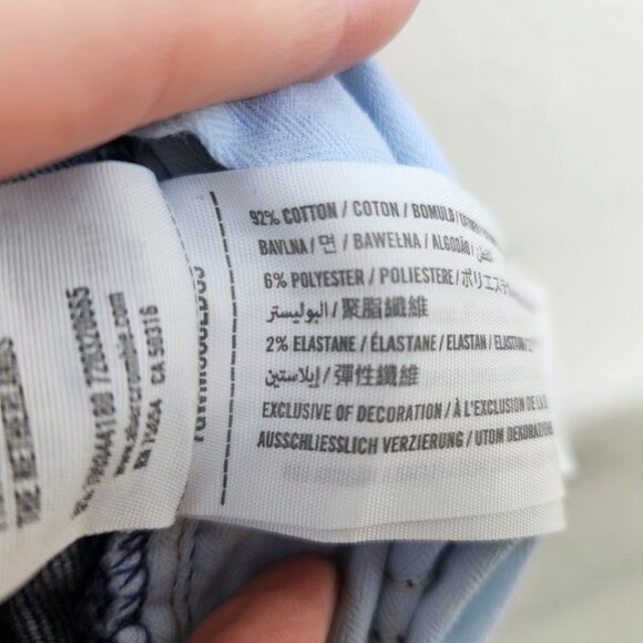 5/$100 SALE - Abercrombie Simone High Rise Ankle Flare Jeans - Picture 6 of 6